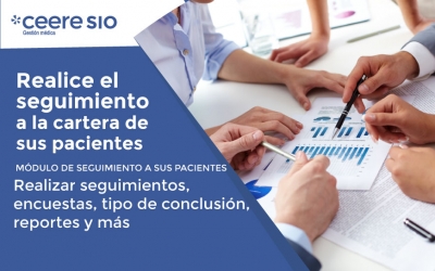 Realice el  seguimiento  a la cartera de  sus pacientes